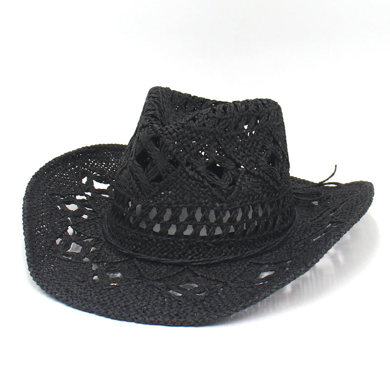 RAYLENE– Vintage Hollow Straw Hat