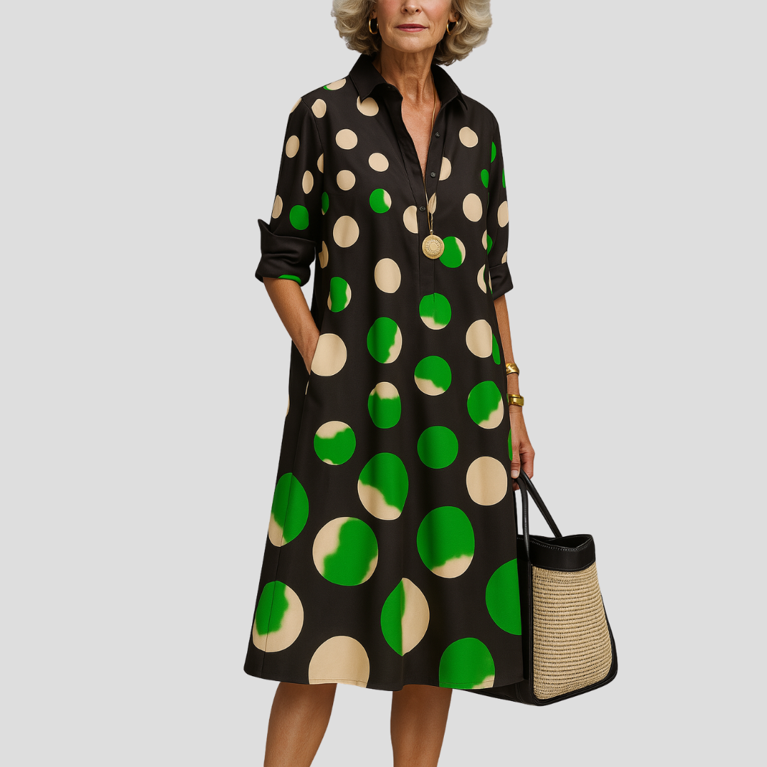 Daniela - Luxe Midi Dress for Effortless Elegance