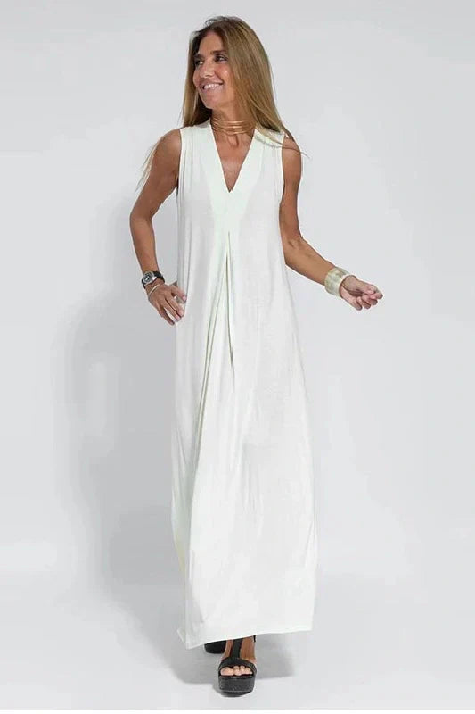 CLARA -Stylish Maxi Dress with Free Cardigan