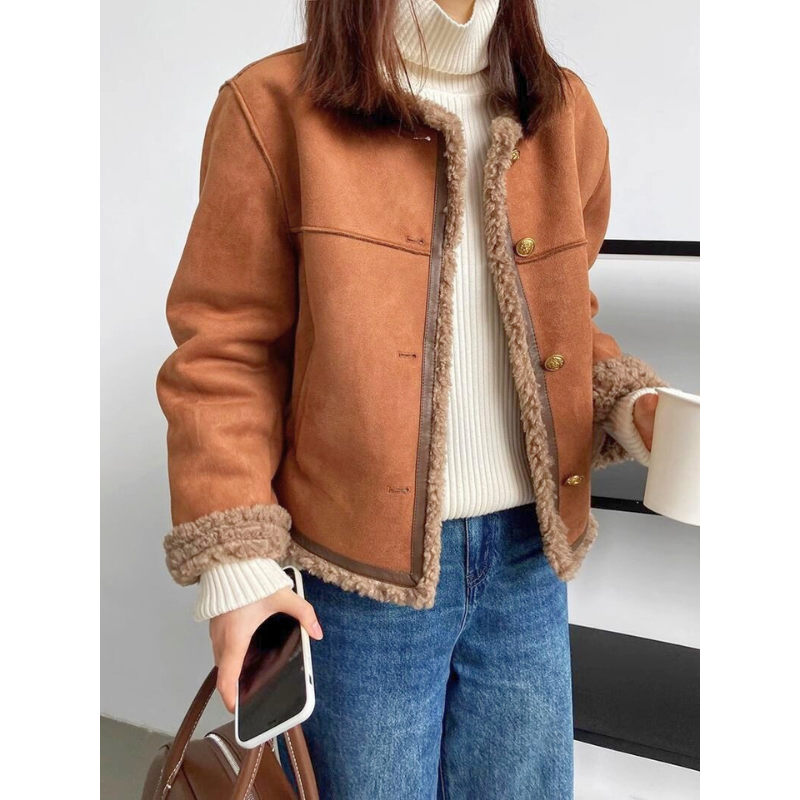 TIERNEY - Cozy Shearling-Lined Jacket