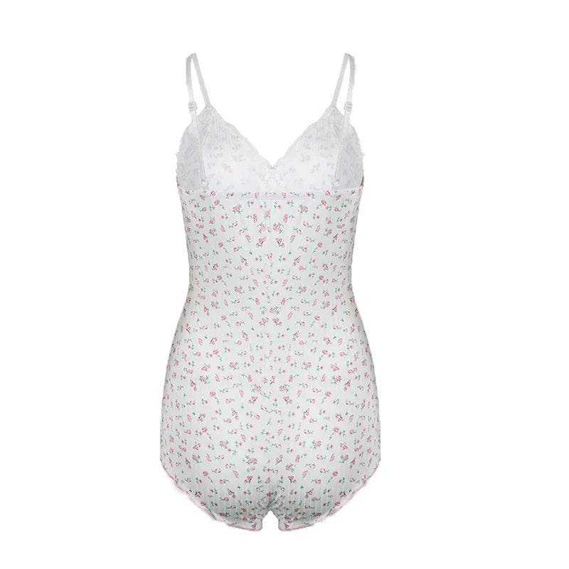 JOY – Dreamy Floral Sleeveless Bodysuit