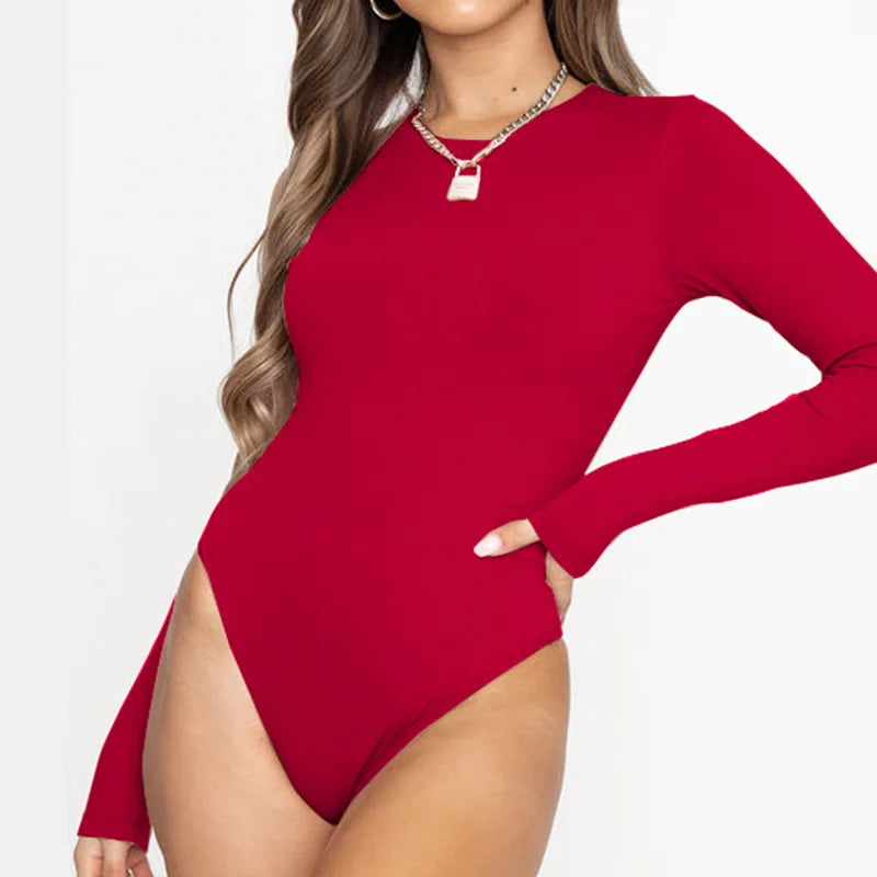 MIRAYE – Sleek Long Sleeve Bodysuit