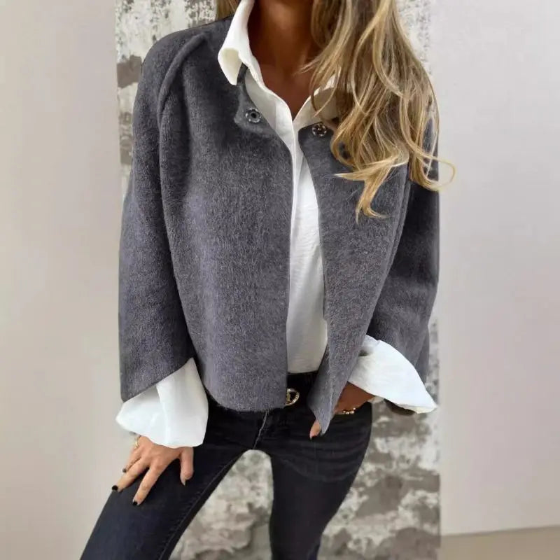 TESS - Modern Wool Cardigan
