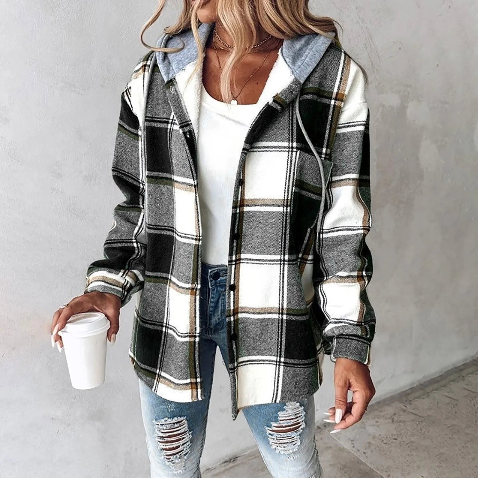 PAISLEY– Classic Plaid Jacket