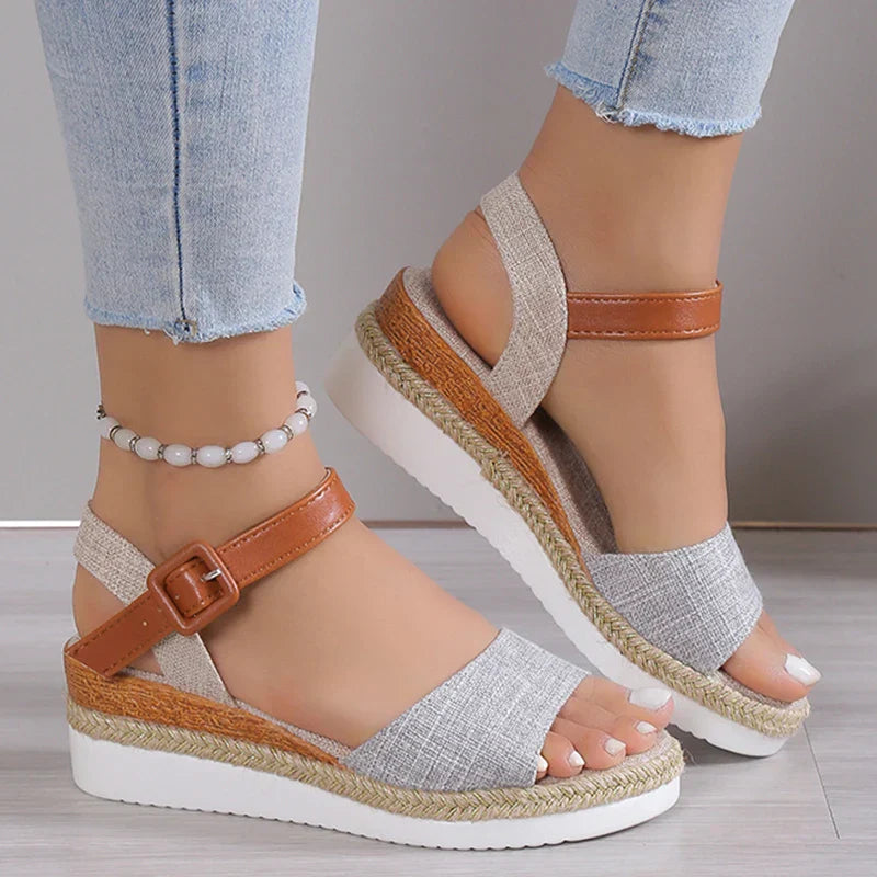 CHARLENE – Relaxed Style Wedge Sandals