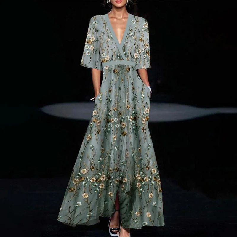 SOFIA | Elegant Loose Floral Dress