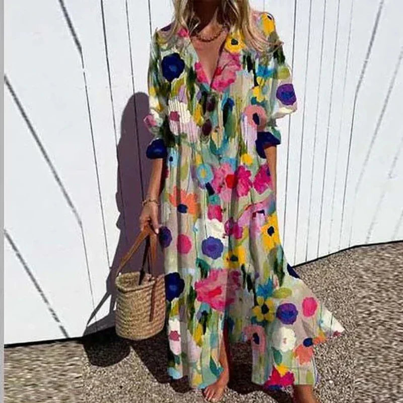 MELISSA - Chic Boho Maxi Dress