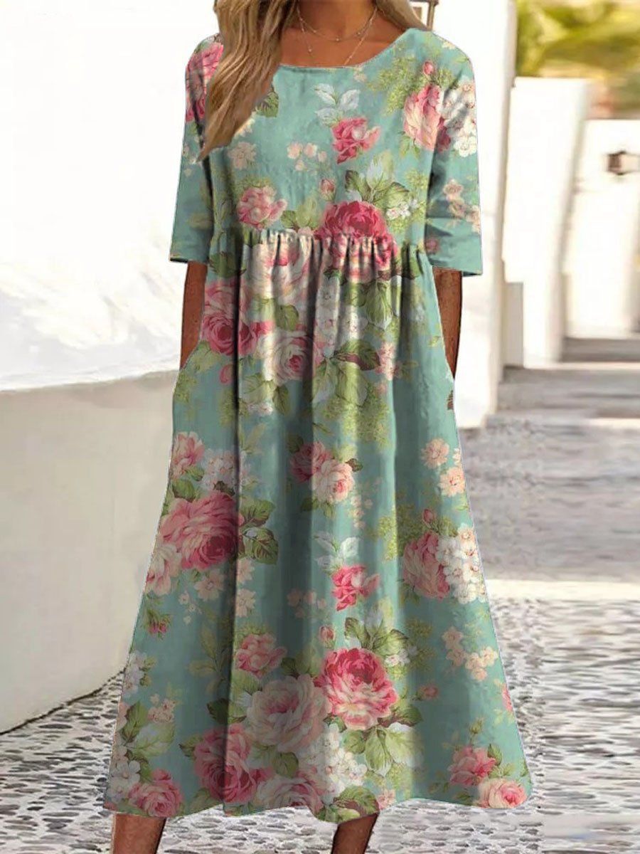 LAARNI - Relaxed Midi Dress