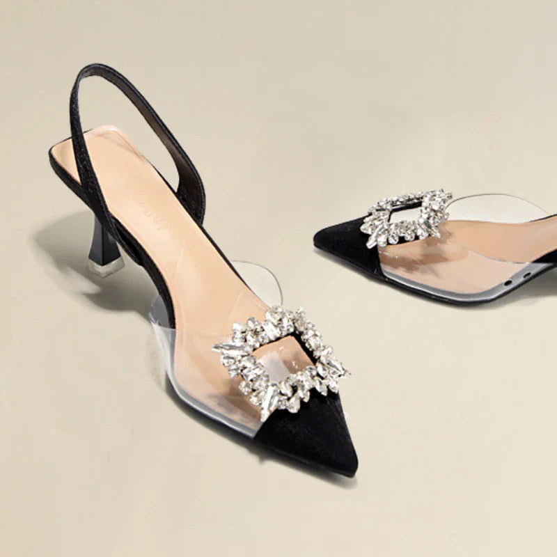 ROCHELLE – Sophisticated Sparkle Pointed Heels