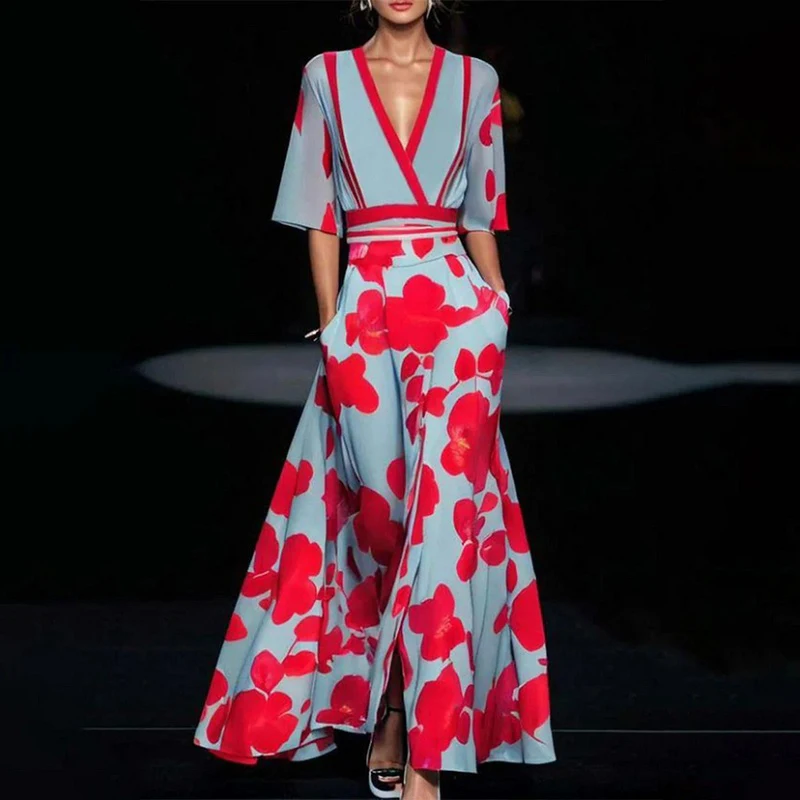 SOFIA | Elegant Loose Floral Dress