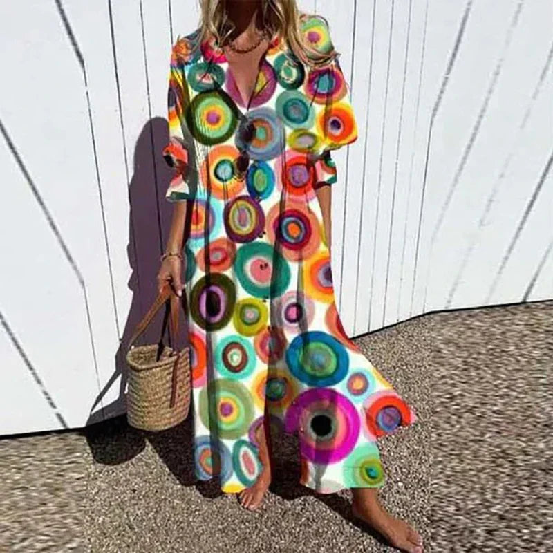 MELISSA - Chic Boho Maxi Dress