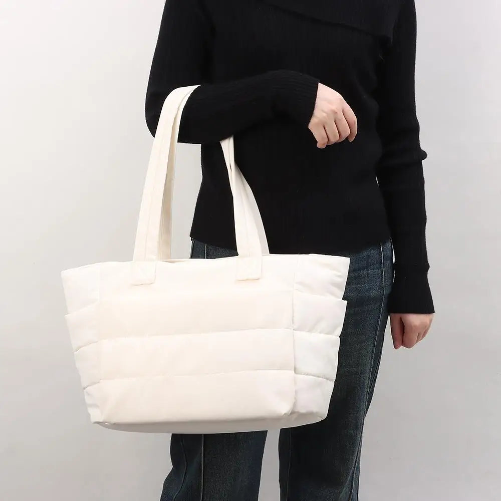 CARMELLE– Lightweight Quilted Tote Bag