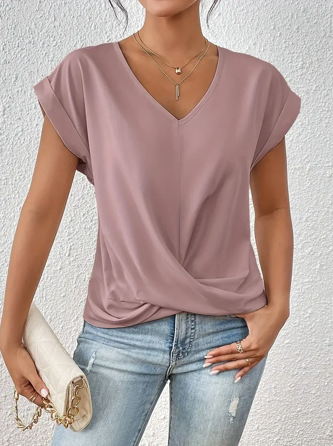 BELLE | The Stylish V-Neck Top