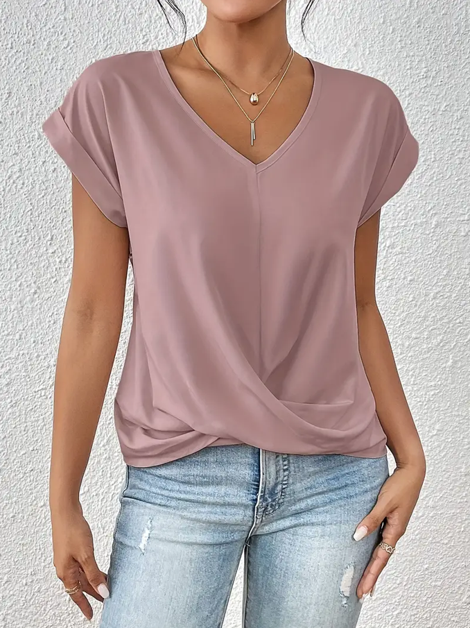 BELLE | The Stylish V-Neck Top
