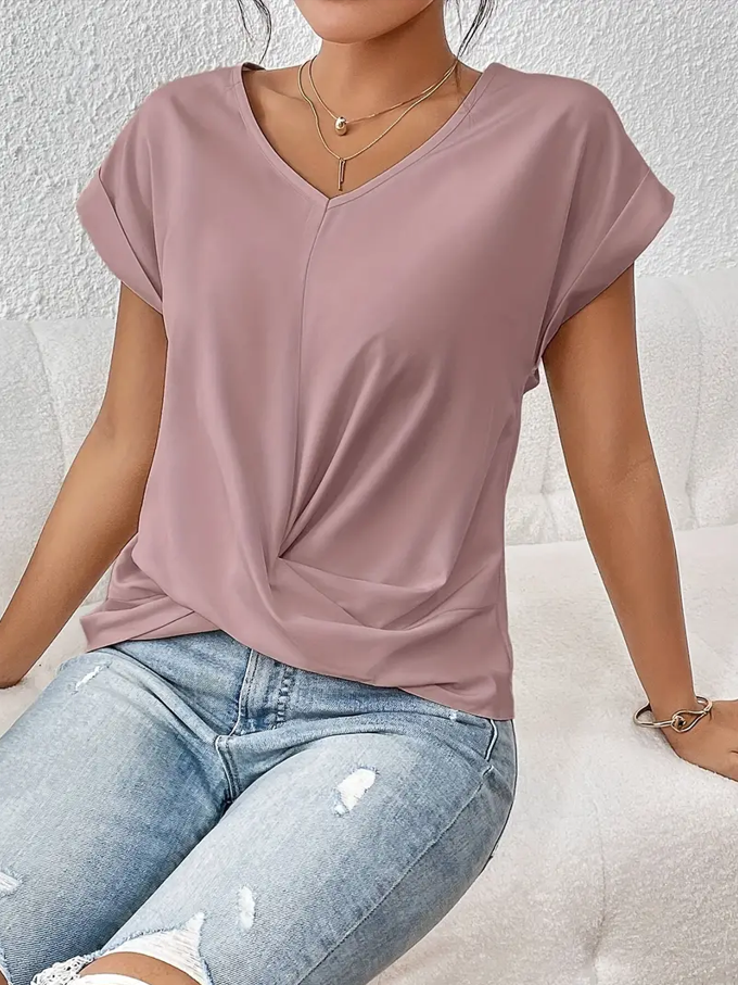 BELLE | The Stylish V-Neck Top