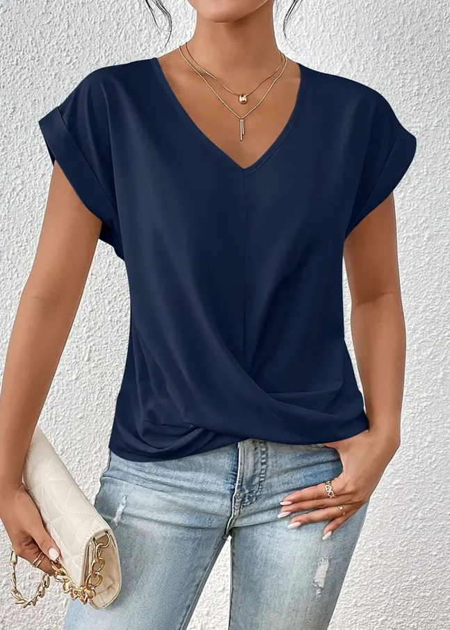 BELLE | The Stylish V-Neck Top