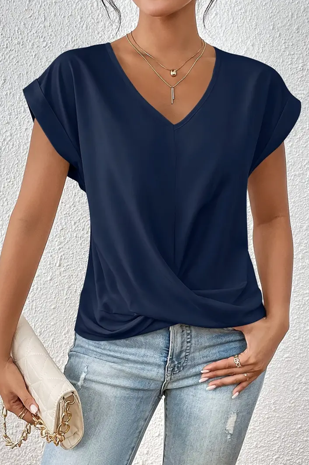 BELLE | The Stylish V-Neck Top