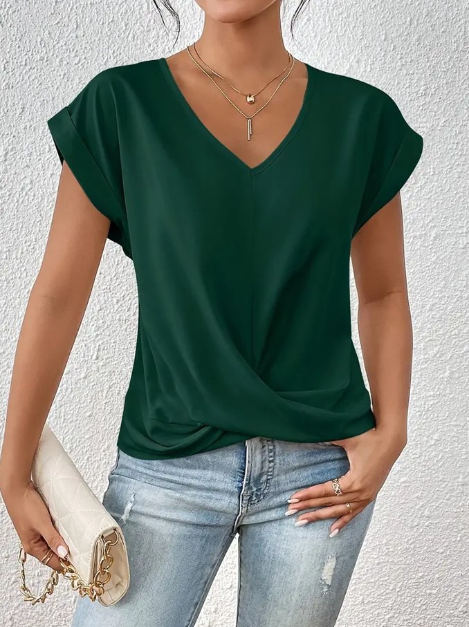 BELLE | The Stylish V-Neck Top