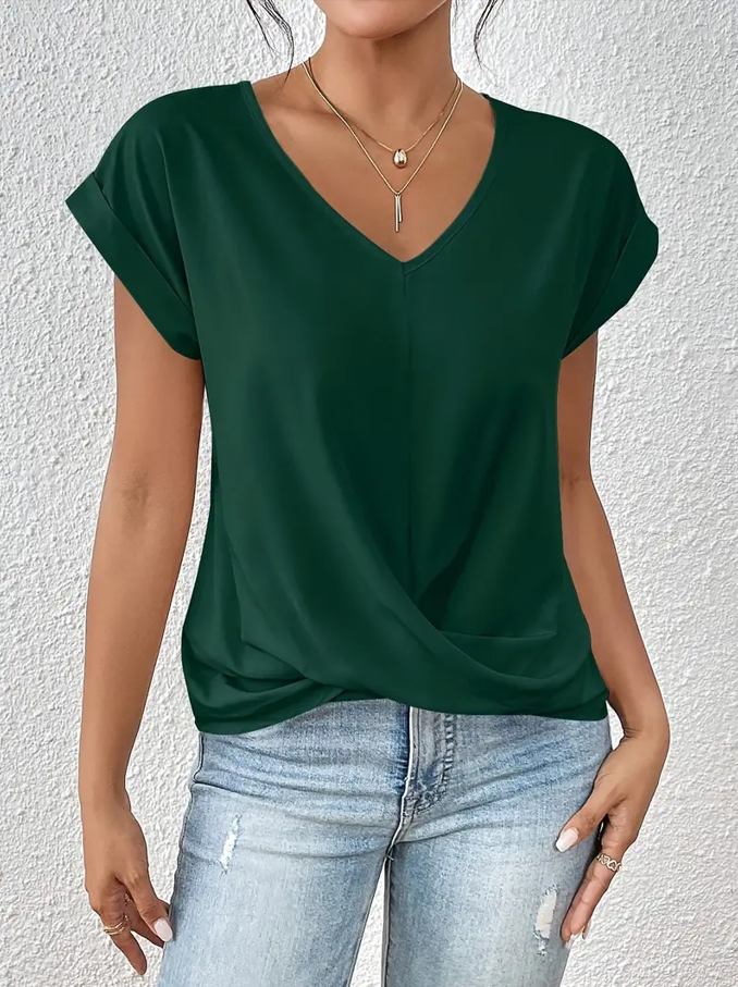 BELLE | The Stylish V-Neck Top