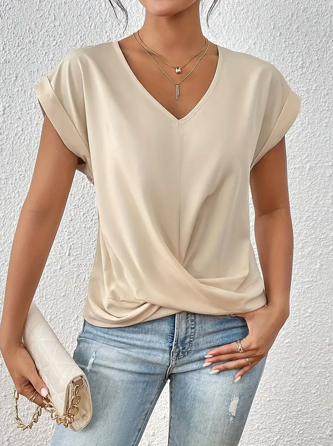 BELLE | The Stylish V-Neck Top