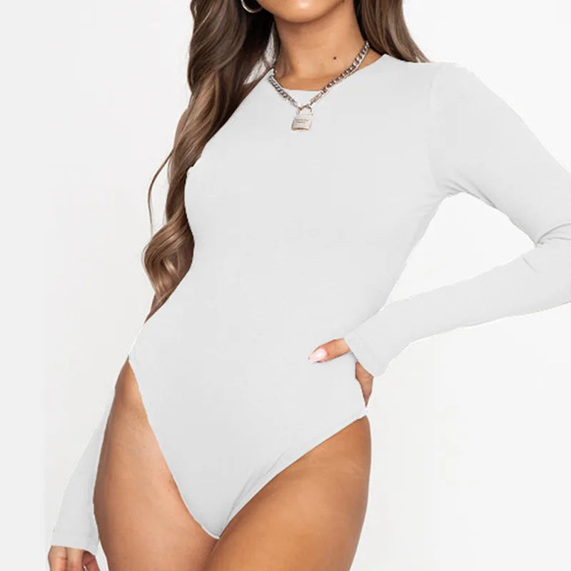 MIRAYE – Sleek Long Sleeve Bodysuit