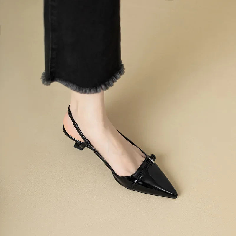 MIRELLA – Classic Mid-Heel Sandals