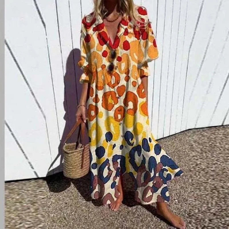 MELISSA - Chic Boho Maxi Dress