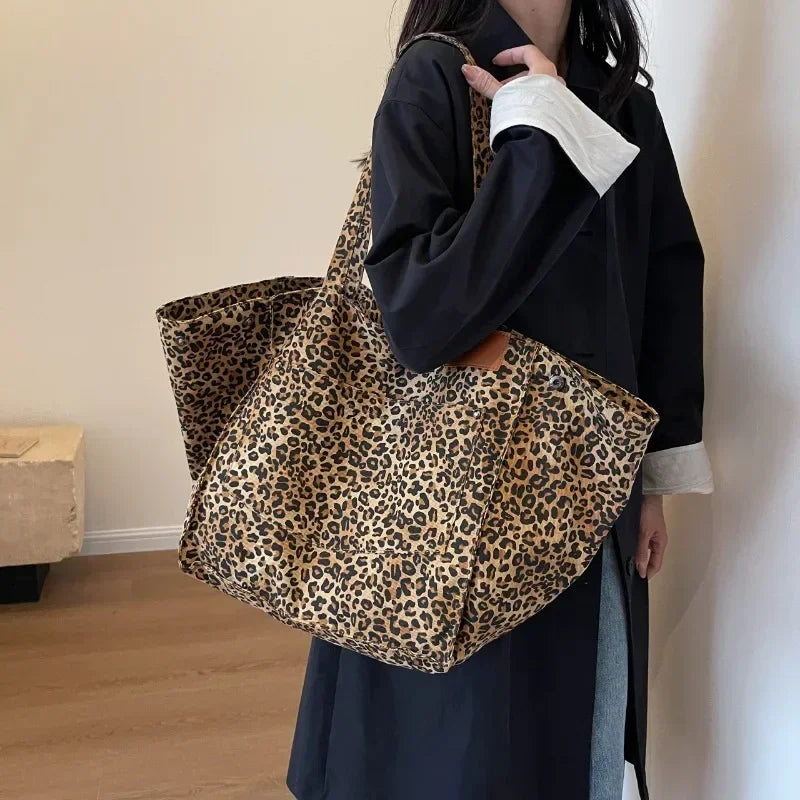 ODILE– Effortless Chic Leopard Tote Bag