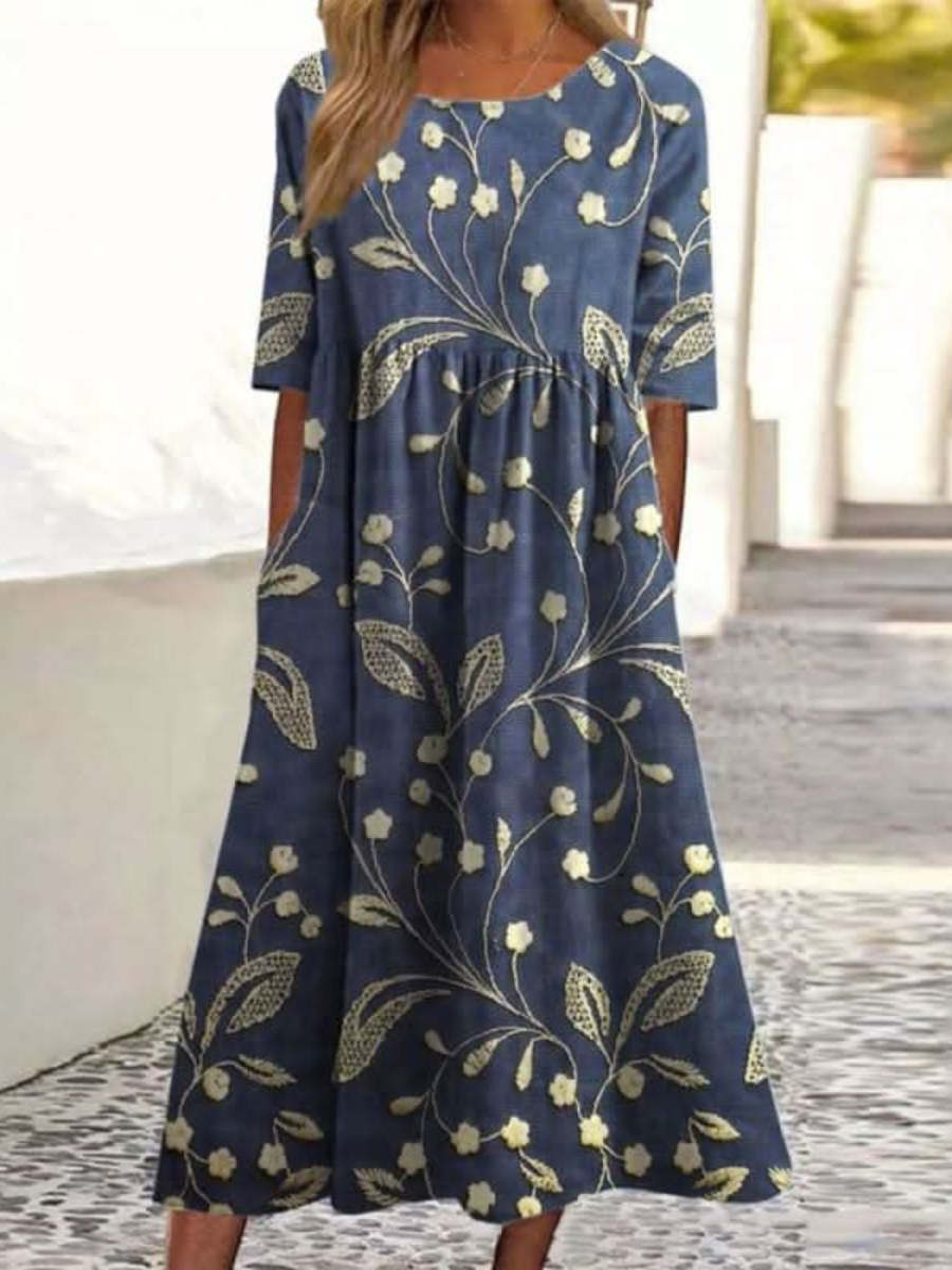 LAARNI - Relaxed Midi Dress