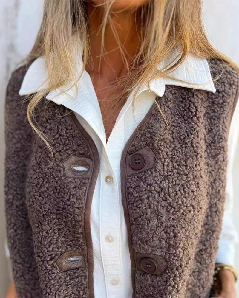 ÉABHA - Chic Sherpa Vest