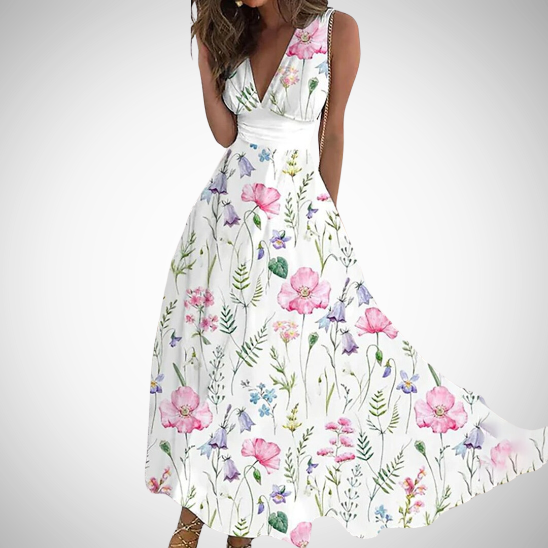 MIRIANNE - Timeless Floral Maxi Dress