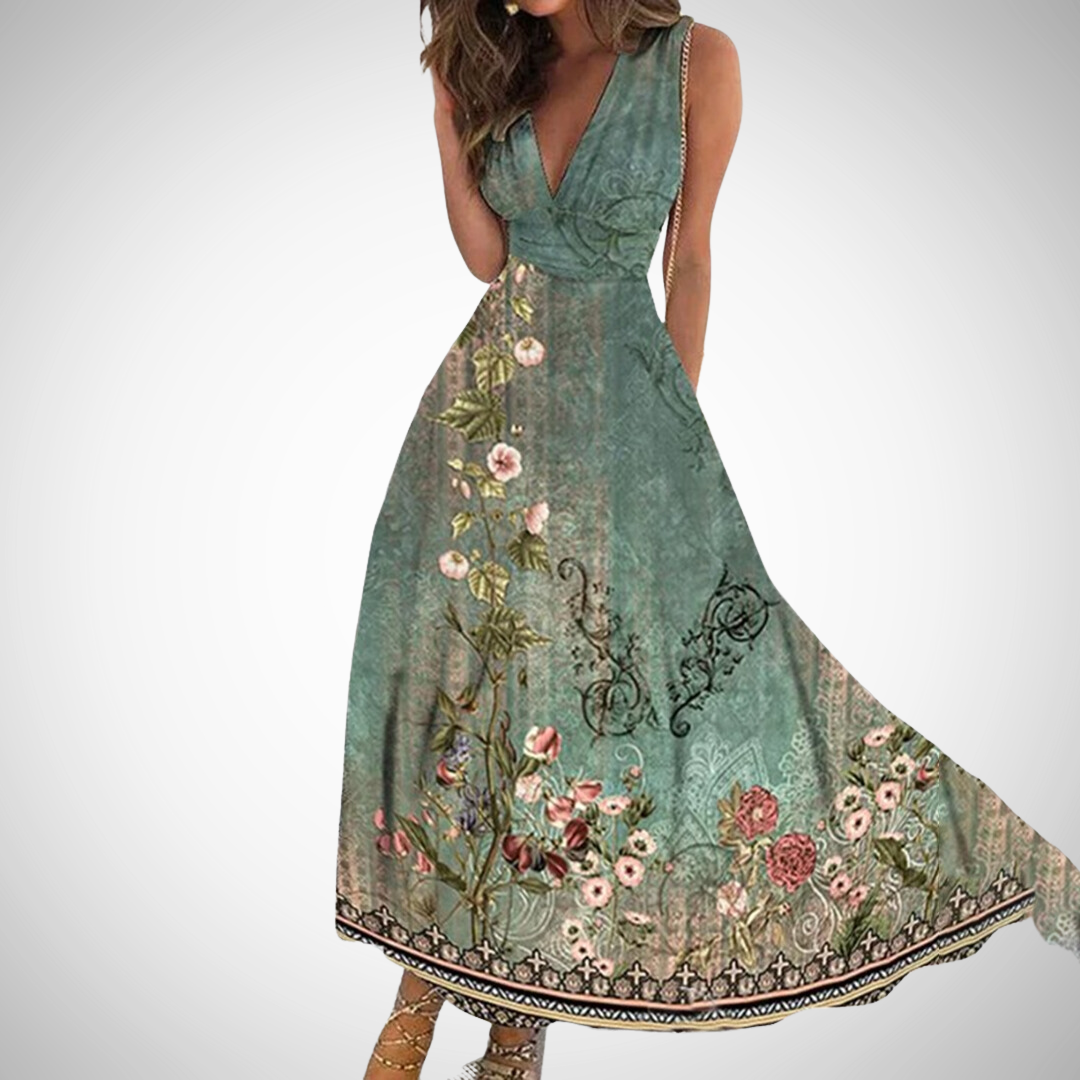 MIRIANNE - Timeless Floral Maxi Dress