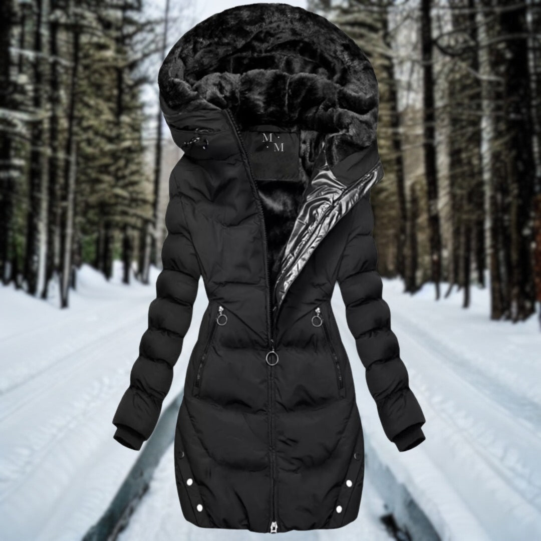SIENNA – Cozy Fur-Lined Hooded Jacket