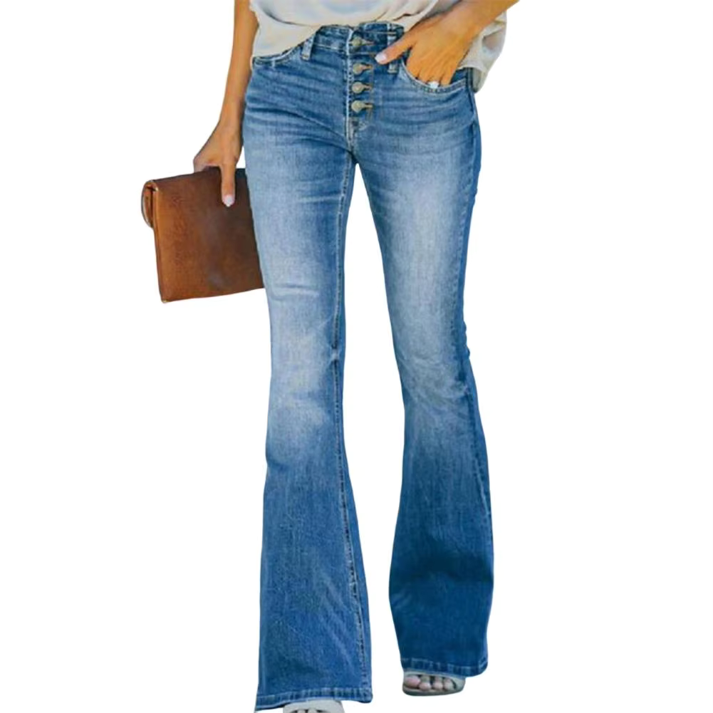 AVELINE - Comfortable High Waist Vintage Flared Jeans