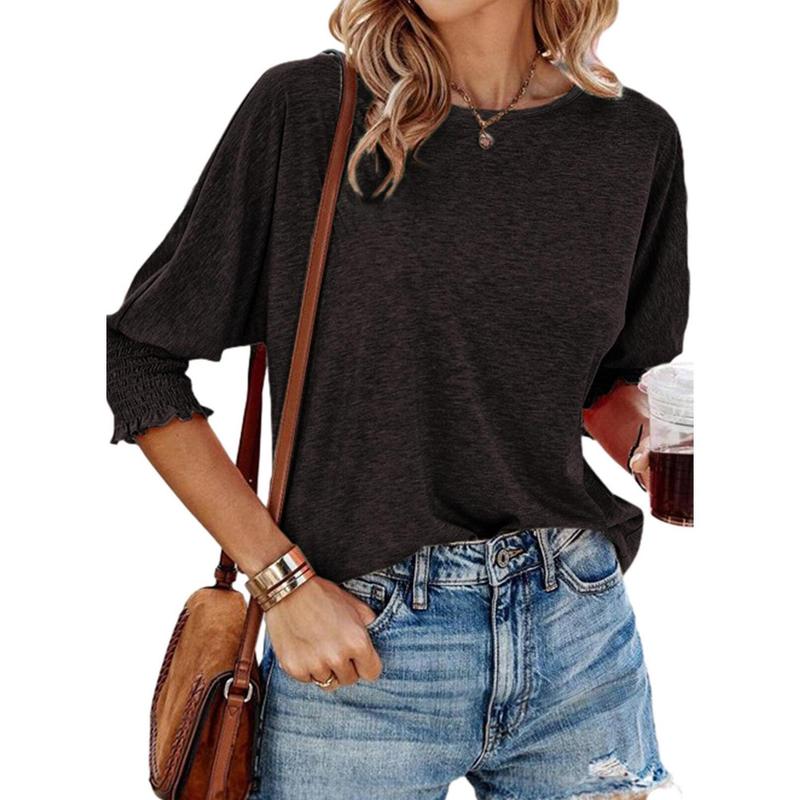 SIENU – Classic Lightweight Summer Workwear Blouse