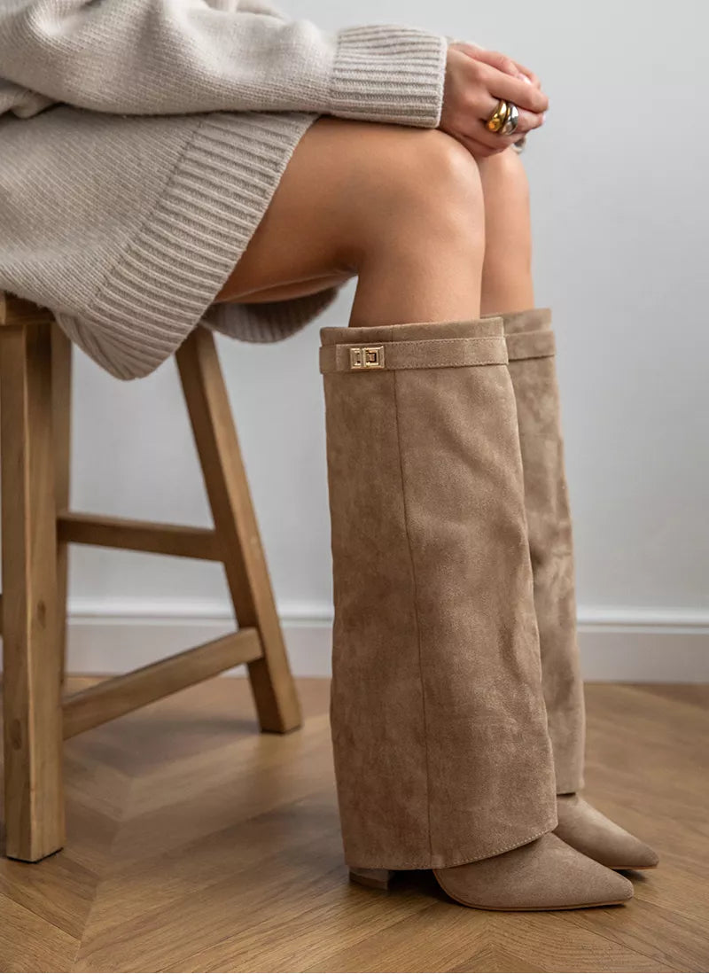 SERENA -  Shark Leather Boots