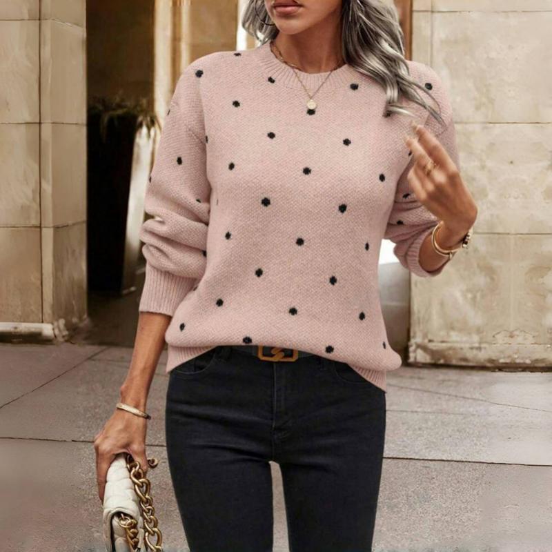 MAEVE-  Polka Dot Sweater