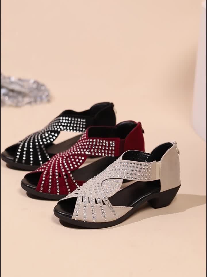 Zayla Sparkle Comfort Sandals