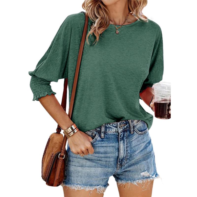 SIENU – Classic Lightweight Summer Workwear Blouse