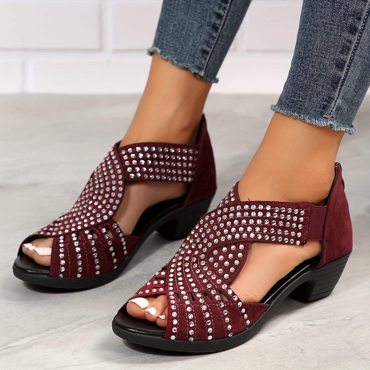 Zayla Sparkle Comfort Sandals
