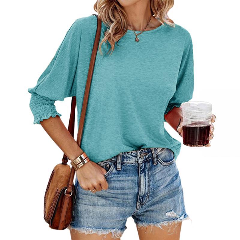 SIENU – Classic Lightweight Summer Workwear Blouse