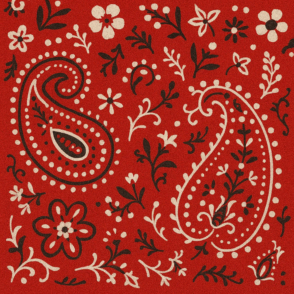 ADELAIDE™ - Vintage Mixed Motif Retro Blouse